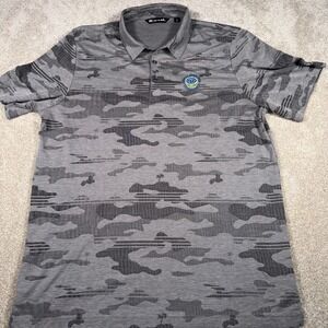 Travis Mathew Golf Polo Shirt Mens 2XL (FITS XL)43rd‎ US Senior Open Sentryworld